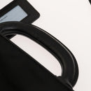 PRADA Garment Cover Nylon Black Silver Auth bs28232-15