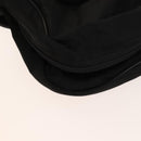 PRADA Garment Cover Nylon Black Silver Auth bs28232-17