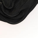 PRADA Garment Cover Nylon Black Silver Auth bs28232-19