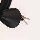 PRADA Garment Cover Nylon Black Silver Auth bs28232-9