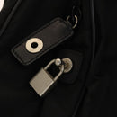 PRADA Garment Cover Nylon Black Silver Auth bs28232-22