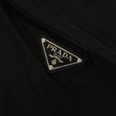 PRADA Garment Cover Nylon Black Silver Auth bs28232-24