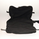 PRADA Garment Cover Nylon Black Silver Auth bs28232-25