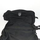 PRADA Garment Cover Nylon Black Silver Auth bs28232-11