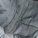 PRADA Garment Cover Nylon Black Silver Auth bs28232-26