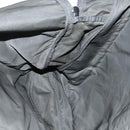 PRADA Garment Cover Nylon Black Silver Auth bs28232-27