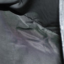 PRADA Garment Cover Nylon Black Silver Auth bs28232-31