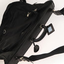 PRADA Garment Cover Nylon Black Silver Auth bs28232-6