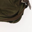 PRADA Garment Cover Nylon Khaki Silver Auth bs28233-12