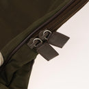 PRADA Garment Cover Nylon Khaki Silver Auth bs28233-19