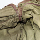 PRADA Garment Cover Nylon Khaki Silver Auth bs28233-23