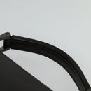 PRADA Business Bag Leather Brown Silver Auth bs28234-14