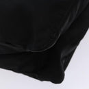 PRADA Shoulder Bag Nylon Black Silver Auth bs28236-13