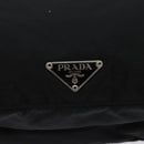PRADA Shoulder Bag Nylon Black Silver Auth bs28236-14
