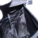 PRADA Shoulder Bag Nylon Black Silver Auth bs28236-19