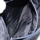 PRADA Shoulder Bag Nylon Black Silver Auth bs28236-21