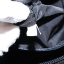 PRADA Shoulder Bag Nylon Black Silver Auth bs28236-24