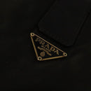 PRADA Shoulder Bag Nylon Khaki Gold Auth bs28237-18