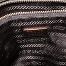 PRADA Shoulder Bag Nylon Khaki Gold Auth bs28237-19