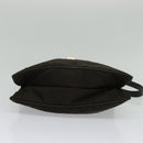 PRADA Shoulder Bag Nylon Khaki Gold Auth bs28237-5