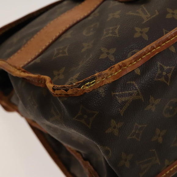 LOUIS VUITTON Monogram Game Meat Boston Bag M58120 LV Auth bs28243