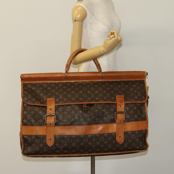 LOUIS VUITTON Monogram Game Meat Boston Bag M58120 LV Auth bs28243