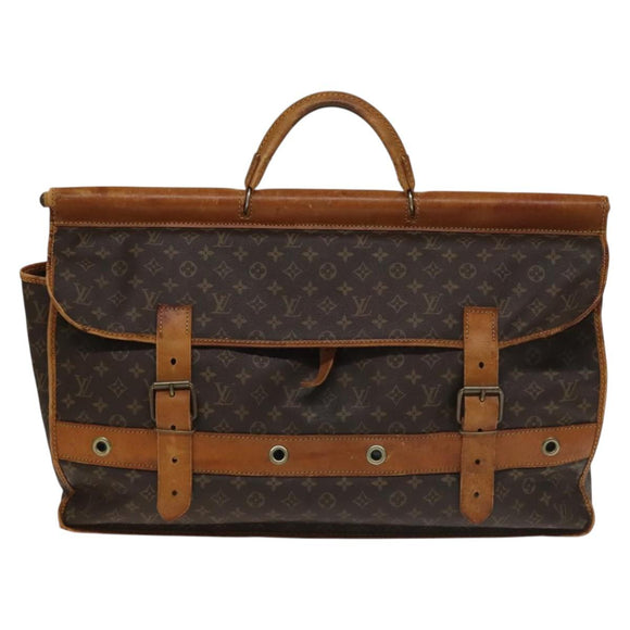 LOUIS VUITTON Monogram Game Meat Boston Bag M58120 LV Auth bs28243