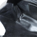 CHANEL Matelasse Chain Shoulder Bag Lamb Skin Black Gold CC Auth bs28257-22