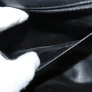 CHANEL Matelasse Chain Shoulder Bag Lamb Skin Black Gold CC Auth bs28257-24