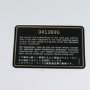 CHANEL Matelasse Chain Shoulder Bag Lamb Skin Black Gold CC Auth bs28257-12