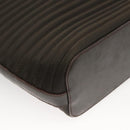 GUCCI Bamboo Hand Bag Nylon Leather 2way Brown Silver 000 1998 0588 Auth bs28273-17