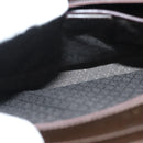 GUCCI Bamboo Hand Bag Nylon Leather 2way Brown Silver 000 1998 0588 Auth bs28273-11