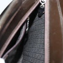 GUCCI Bamboo Hand Bag Nylon Leather 2way Brown Silver 000 1998 0588 Auth bs28273-20