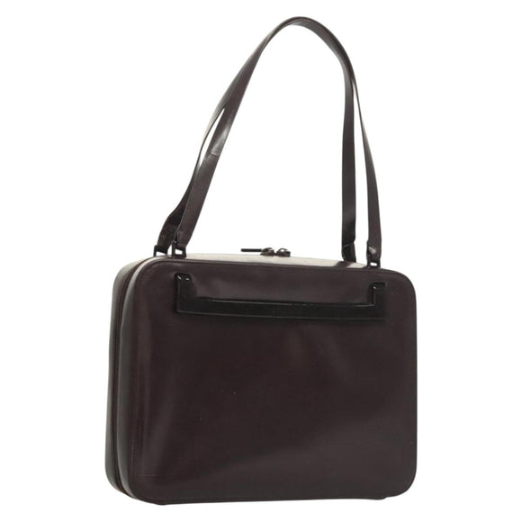 GUCCI Shoulder Bag Enamel Outlet Purple 001 3091 3754 Auth bs28276