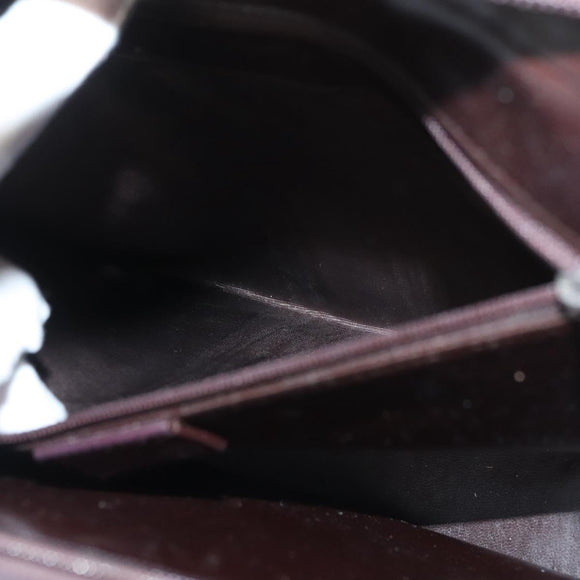 GUCCI Shoulder Bag Enamel Outlet Purple 001 3091 3754 Auth bs28276