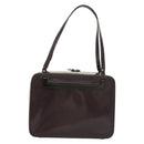 GUCCI Shoulder Bag Enamel Outlet Purple 001 3091 3754 Auth bs28276-2