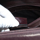 GUCCI Shoulder Bag Enamel Outlet Purple 001 3091 3754 Auth bs28276-20