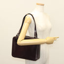 GUCCI Shoulder Bag Enamel Outlet Purple 001 3091 3754 Auth bs28276-21