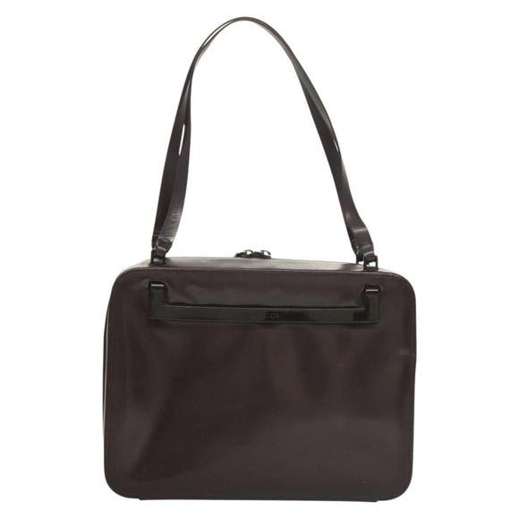 GUCCI Shoulder Bag Enamel Outlet Purple 001 3091 3754 Auth bs28276