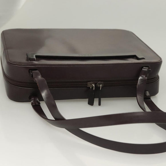 GUCCI Shoulder Bag Enamel Outlet Purple 001 3091 3754 Auth bs28276