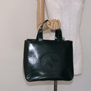 GUCCI Hand Bag Enamel Green Silver 000 1013 0504 Auth bs28278-20