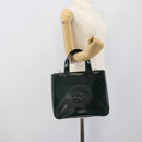GUCCI Hand Bag Enamel Green Silver 000 1013 0504 Auth bs28278-23
