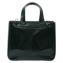 GUCCI Hand Bag Enamel Green Silver 000 1013 0504 Auth bs28278-3