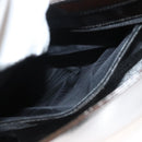 GUCCI Shoulder Bag Enamel Brown Silver 001 2058 3021 Auth bs28279-21