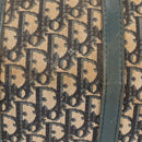 Christian Dior Trotter Canvas Boston Bag Navy Silver Auth bs28283-3