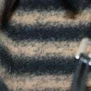 FENDI Tote Bag Wool Gray Silver Auth bs28290-11