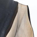 LOEWE Anagram Business Bag Leather Black Gold Auth bs28298-22