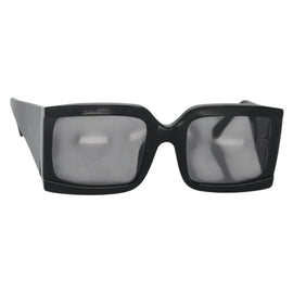 CELINE Sunglasses Plastic Black Auth bs28299