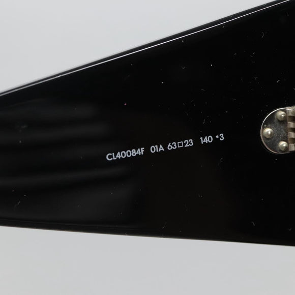 CELINE Sunglasses Plastic Black Auth bs28299