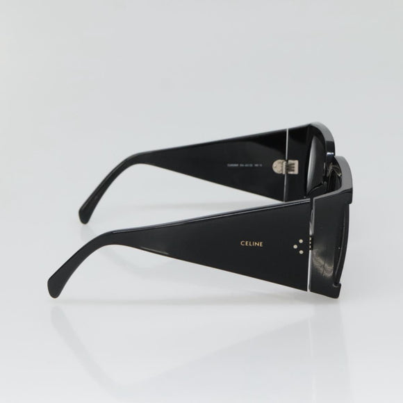 CELINE Sunglasses Plastic Black Auth bs28299